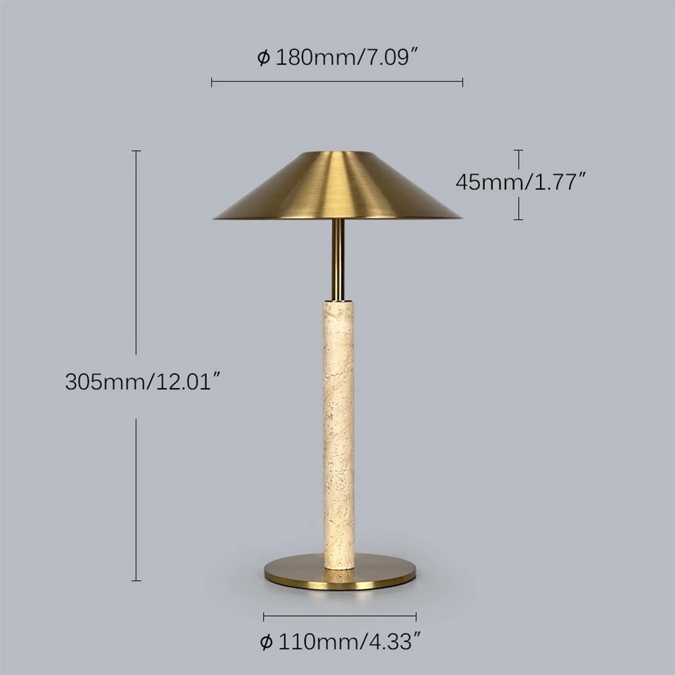 Gold Lamp Shade Cement Table Lamps For Restaurant best
